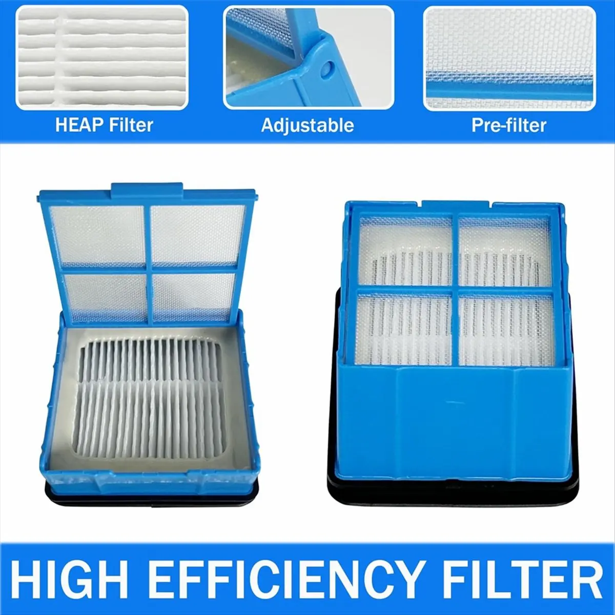 

2026 + Brush Rollers & Filters Replacement for OmniForce 3882 Vacuum Cleaner-3 Brush Rollers&3 Filters