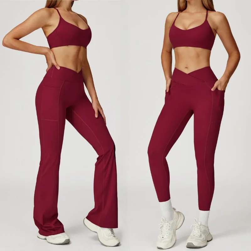 women's-fashion-nude-yoga-set-beautiful-back-quick-drying-cross-slimming-exercise-set-outdoor-leisure-running-fitness-suit
