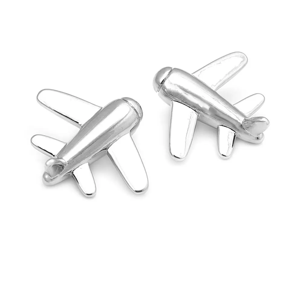 18K Gold Color Brass and Zircon Airplane Charms Pendants High Quality Diy Jewelry Making Necklace Earrings Accessories for Women