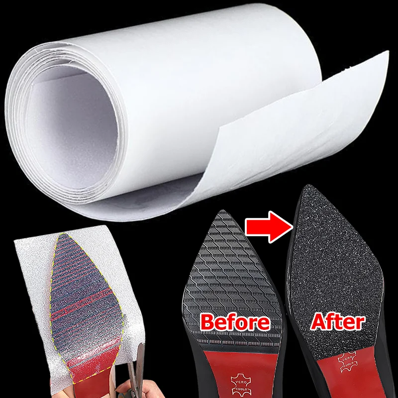 Anti-slip Wear-resistant Shoes Sole Protector Stickers for High Heel Sneakers Free-cut Self-Adhesive Shoe Sole Protectors Pads