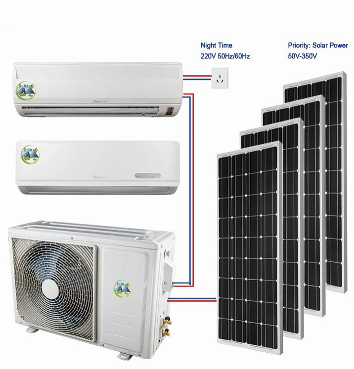 9000BTU New Product Home Used Split Solar Air Conditioner with Factory Price