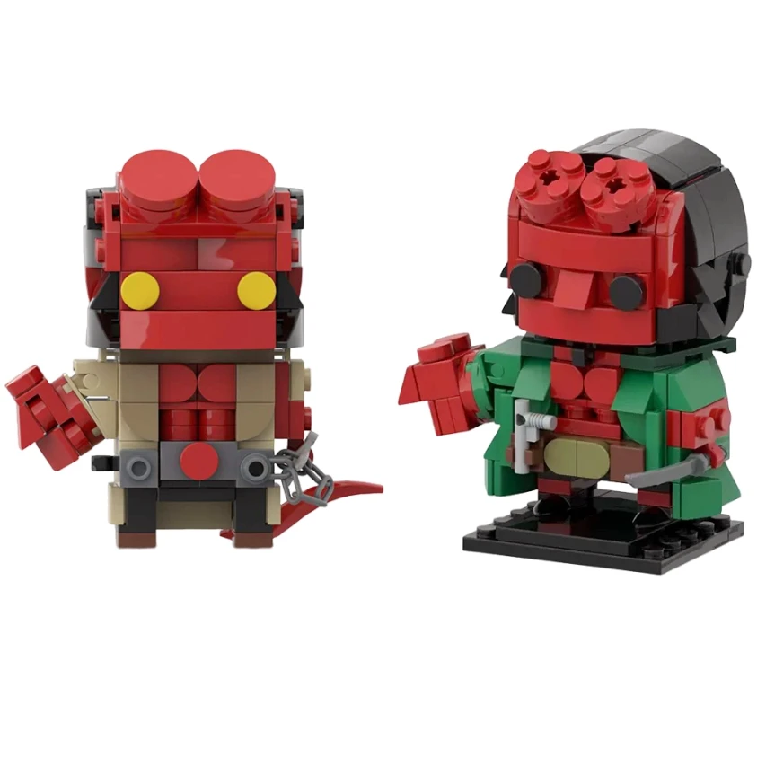 

Конструктор Hellboy BRICKHEADZ, мини Экшн-фигурки, игрушки