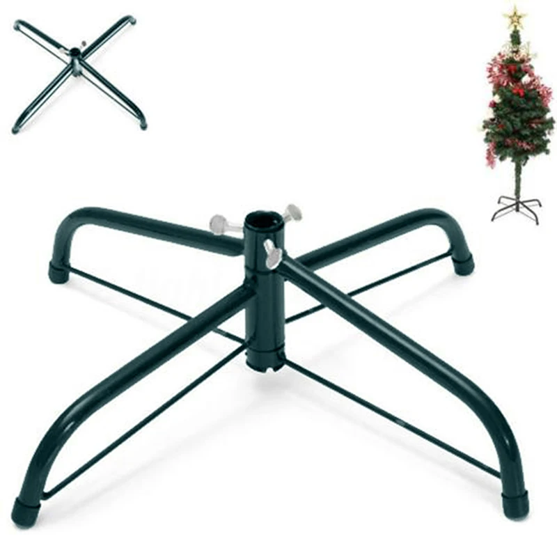 Baum Weihnachten stehen künstliche Basis halter Metall rotierende Eisen halterung steht Bäume lebende Halter Cast Rack Regenschirm Pflicht