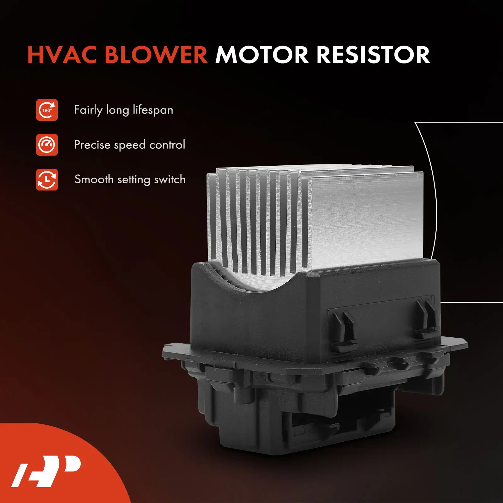 A-Premium HVAC Blower Motor Resistor for Jeep Grand Cherokee 2008-2010 Nissan Sentra 2013-2019 Juke LEAF Mini Cooper 2011-2014