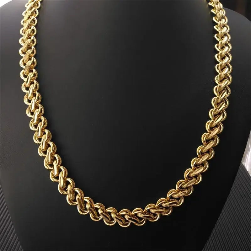 Heavy Hip Pop Classic Chain Necklace for Men Jewelry 50cm 60cm 70cm Legth; 10mm Band Width