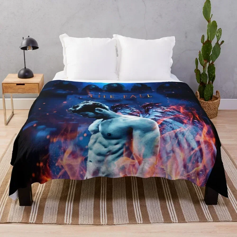 

Lucifer - The Fall Throw Blanket Decorative Beds Luxury St For Decorative Sofa Quilt Blankets