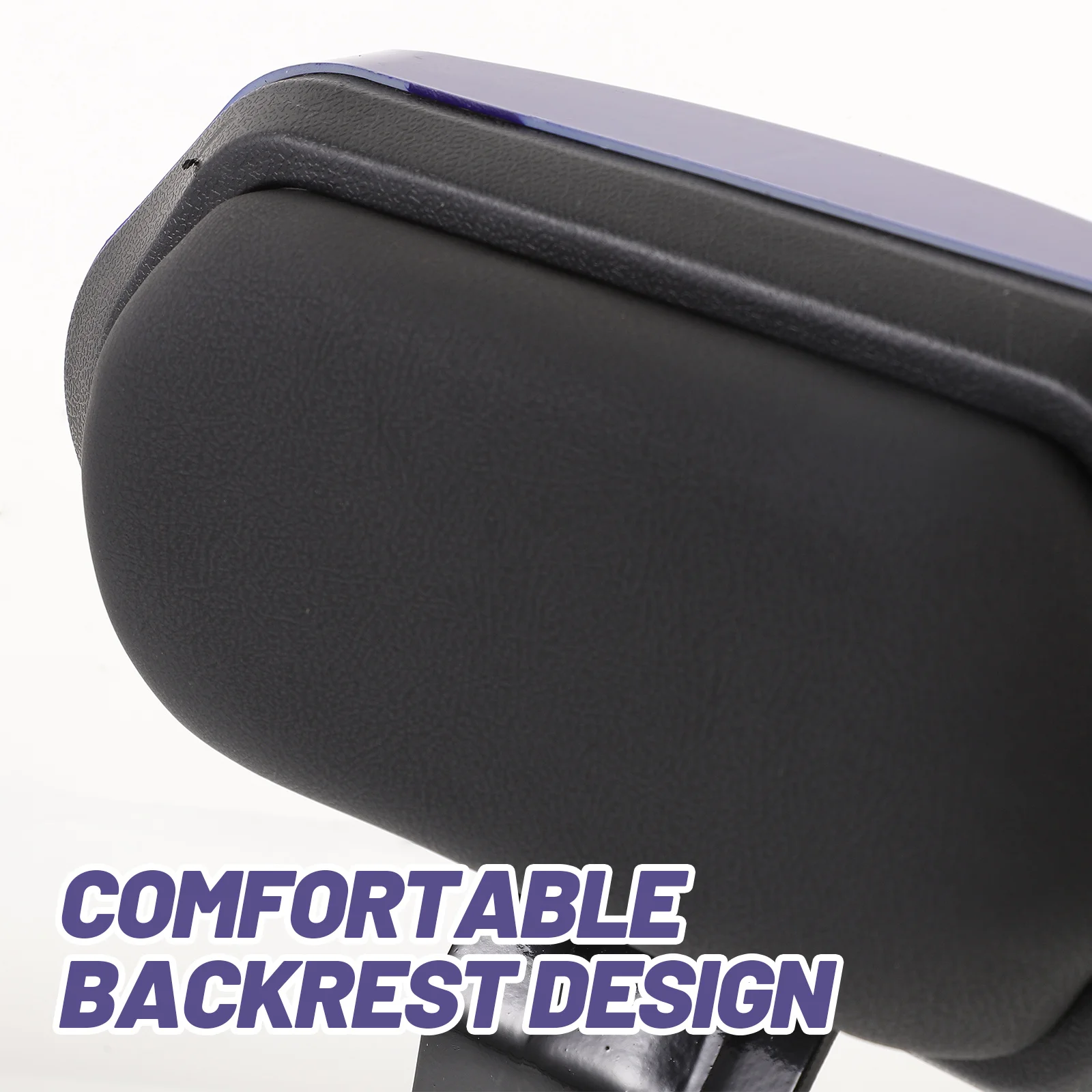 

Motorcycle Passenger Rear Backrest Pad Detachable Scooter Backrest Stainless Steel PP Material Comfortable Support Fatigue