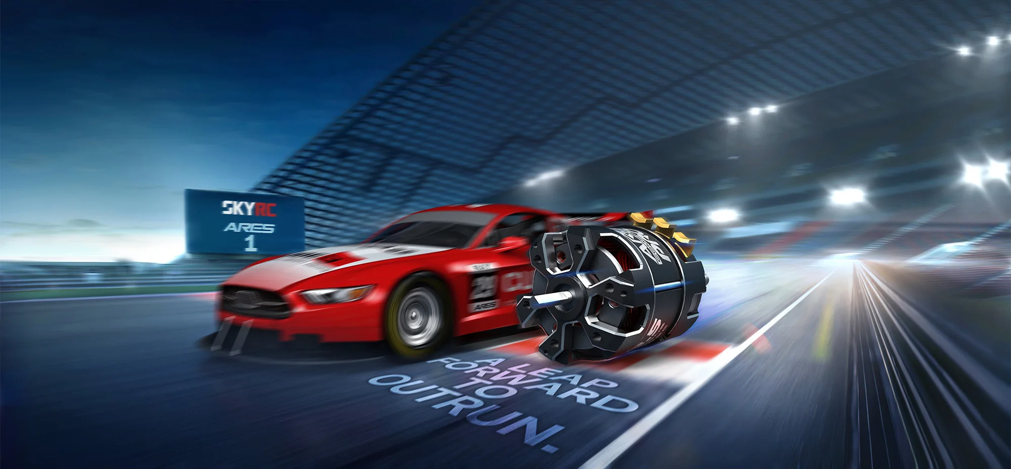 SkyRC ARES PRO 4 علامات تبويب لحام منخفضة المقاومة بدون فرش، مقاومة أقل من 0.1 م أوم، تيار الذروة 80 أمبير لكل علامة تبويب لسيارات Rc #2