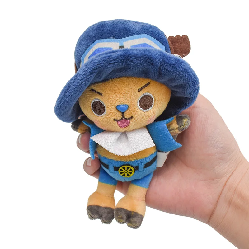 One Piece Original Plüsch-Schlüsselanhänger Puppe 12cm Laboon Luffy Tony Chopper Laboon Sabo Weiches Stofftier Rucksack-Anhänger Spielzeug – Detail 2