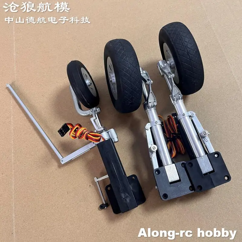 150mm Nose 155mm Main Retactable Landing Gear Shock Absorber for 1.6M Wingspan B-25 Mitchell RC Plane Repair Spare Parts