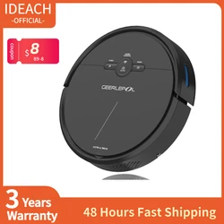 New Robot Vacuum Cleaner For Home 2000Pa Suction Automatic Recharge App Control Dusting Sweeper Nail Dust Cleaning Robot IDEACH