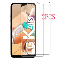 For LG K22 K31 K41S K42 K51 K51S K52 K61 K62 K71 K8X Q51 Q52 Q61 Stylo 6  Screen Protective Tempered Glass Protector Cover Film