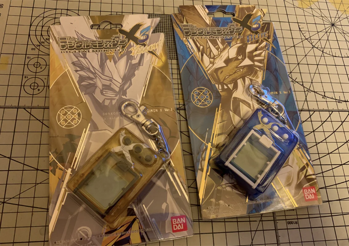 Bandai оригинальные Tamagotchi Pets Pb Limited Digimon Digivice X Antibody X3 желтая игра виртуальный интернет-питомец интерактивные электронные питомцы
