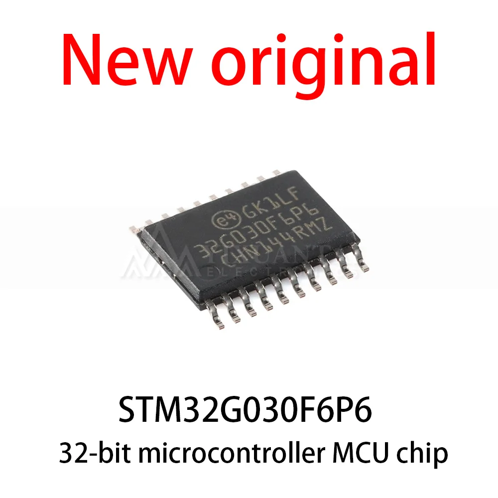 10Pcs-50Pcs/Lot New original STM32G030F6P6 STM32G030 TSSOP-20 ARM chip 32-bit microcontroller MCU ﻿