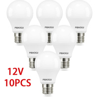 10PCS 12V LED Bulb E27 LED Light Lampada led 12v 3W 5W 7W 12W 15W Bombillas Led Lighting For 12 Volts Low Voltages Bulbs