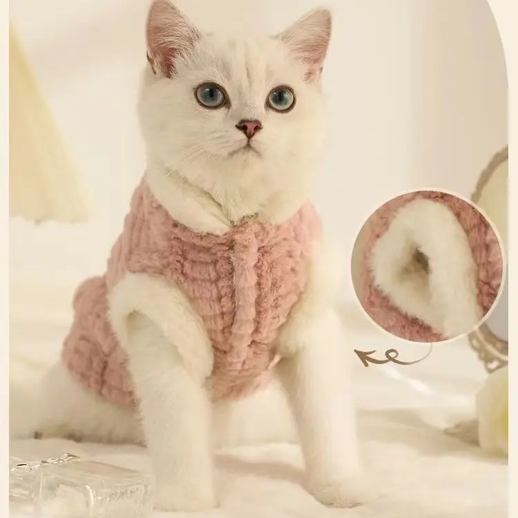 Warm Rabbit Fur Ves…