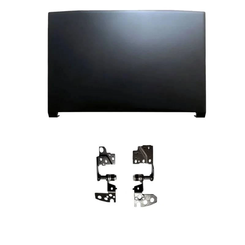 New Laptop Back Cover for MS-17L1 MS-17L2 GF76, LCD Screen Top Cover Front Shell Hinge Assembly Replacement