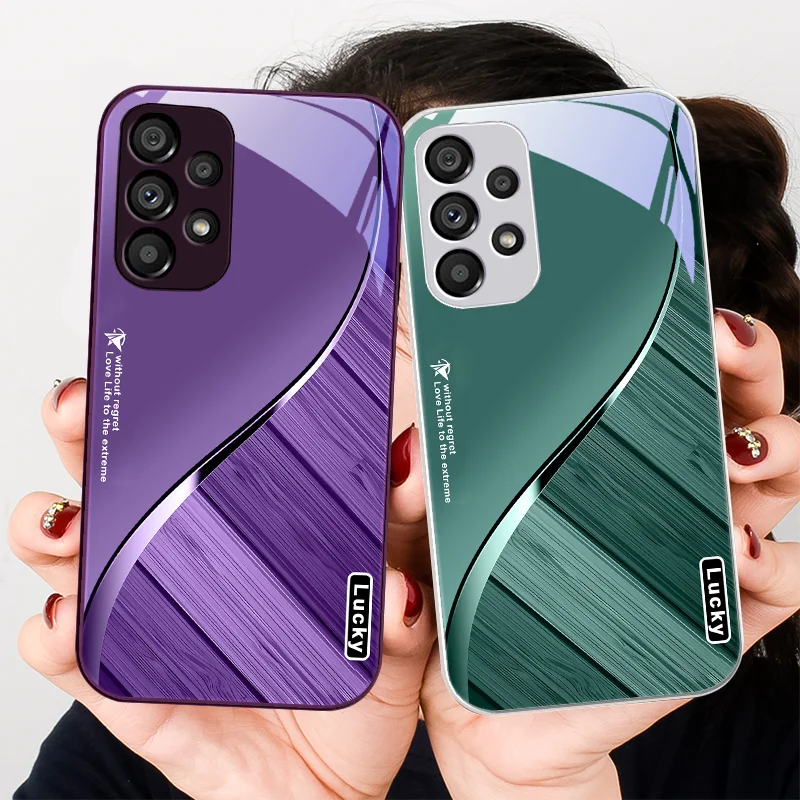 

Without Regret For Samsung Galaxy Note 8 9 S10 Plus S20 S21 FE S23 Ultra A70 72 73 50 51 52 53 Tempered Glass Phone Case