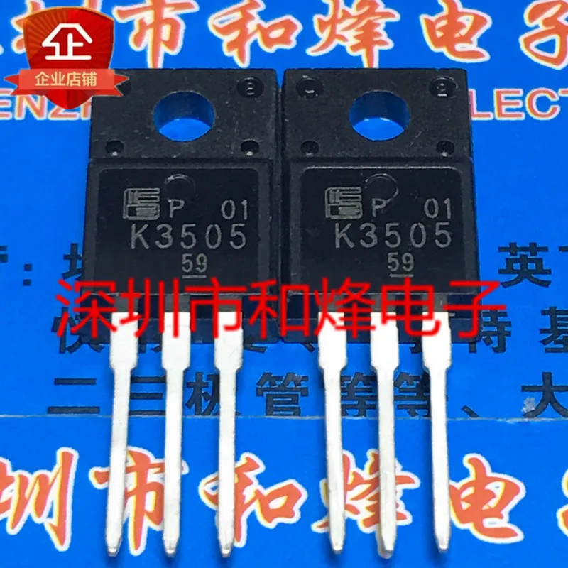 10PCS/Lot 2SK3505 K3505  TO-220F 500V 14A    Best Quality Fast Shipping 100%Test