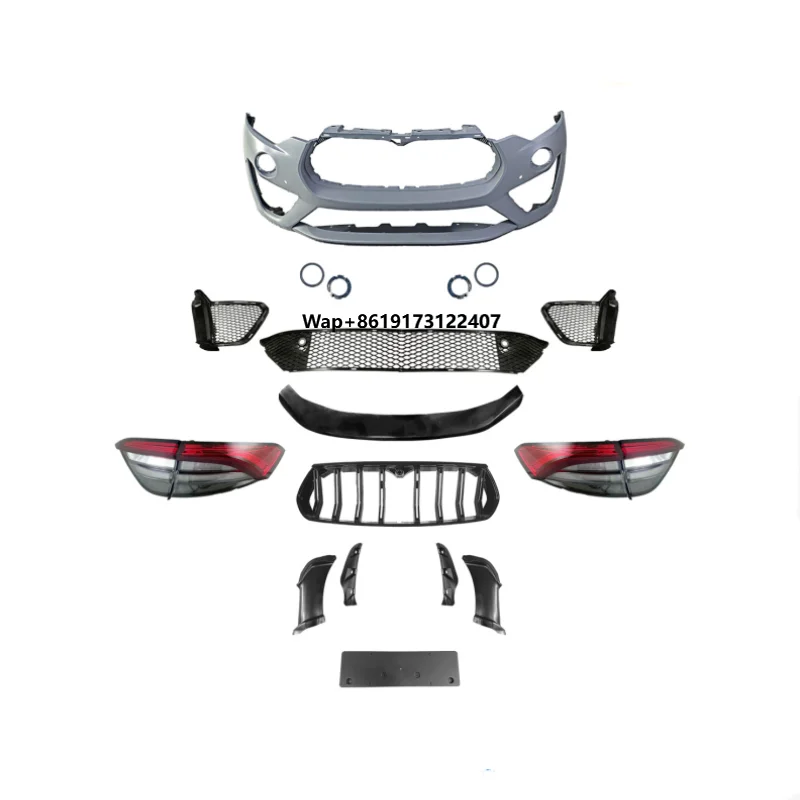 

Hot Sale Car Front Bumper Lip Grille Body Kit for 2021 Bodykit Assembly