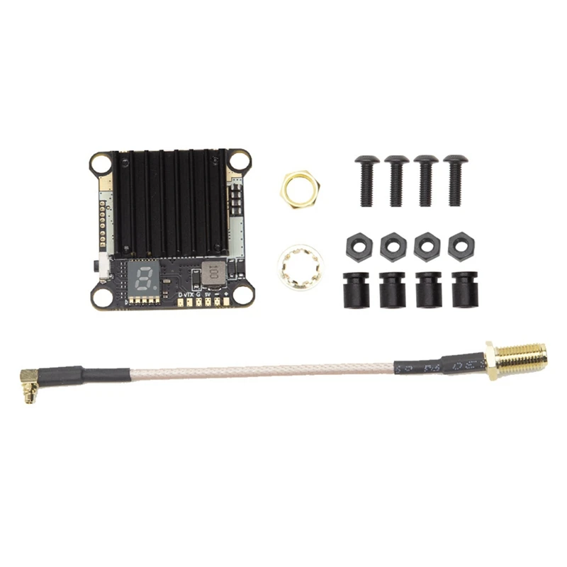 1.2W VTX TX2501 Video Transmitter 800/1600/1200Mw Supports X/Low Band For Racing Drone RC FPV Freestyle