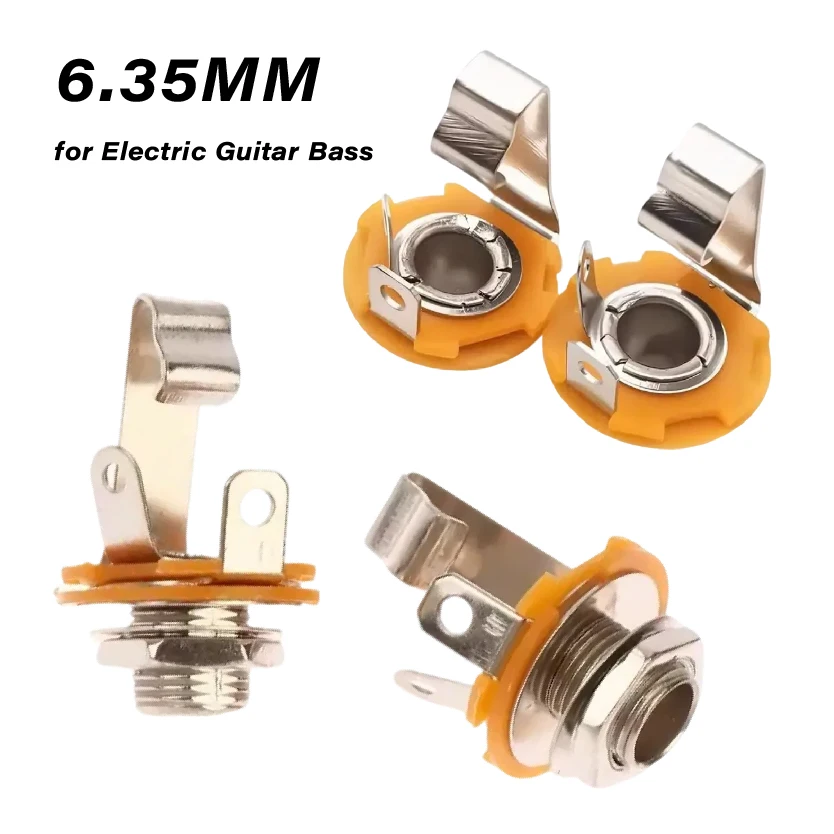 

Монтаж на панели, припой, моноразъем 6,35 мм, 3-полюсный гнездовой разъем