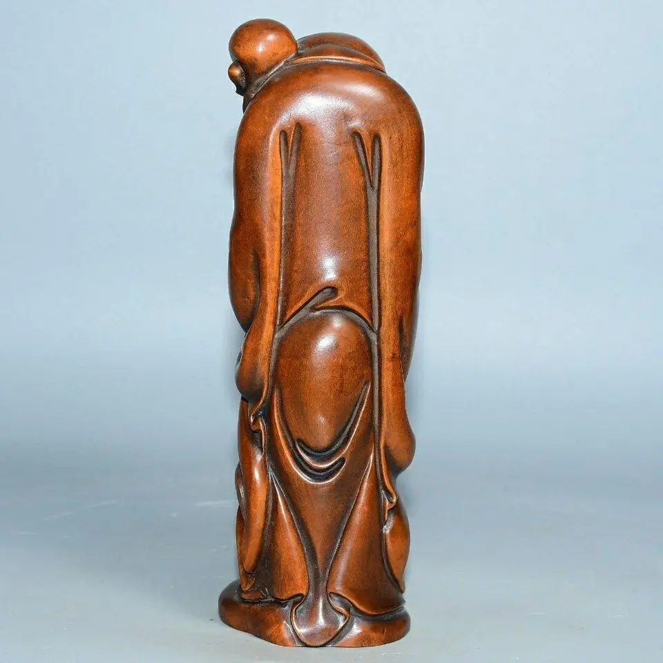Ruyi arhat Statue Figurine Desktop Ornaments Home Decoration Crafts Tea Pet Decor