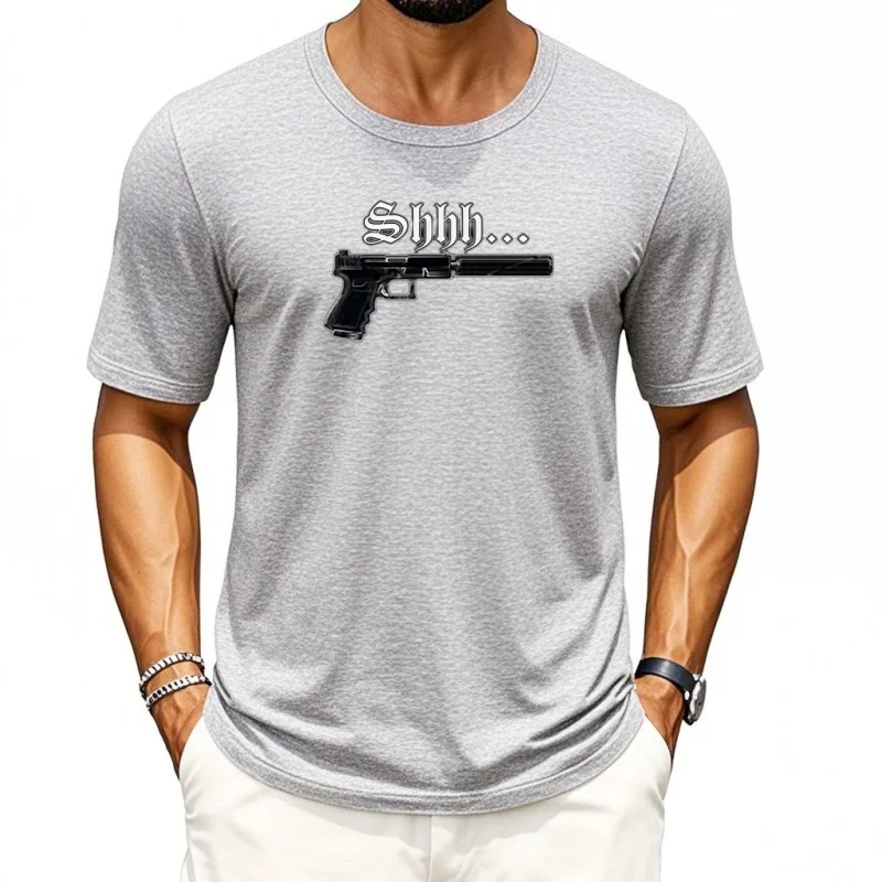 

Футболки Softstyle Funny Gun 2nd Amendment, черная хлопковая мужская футболка премиум-класса с коротким рукавом и круглым вырезом, S-3XL