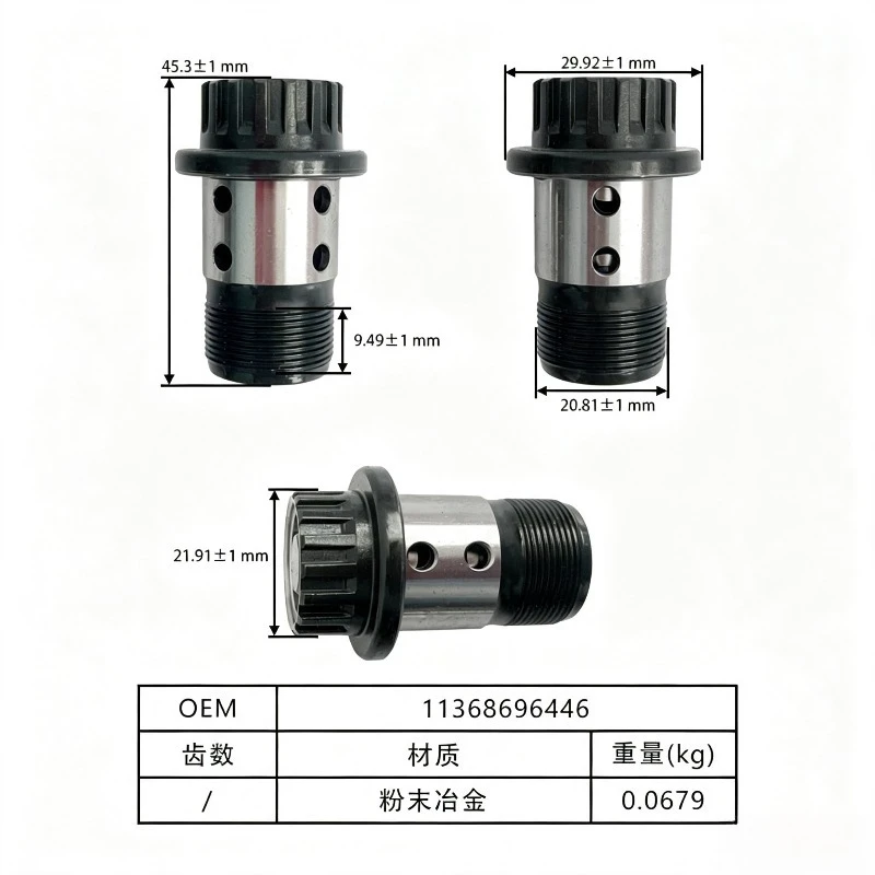 YIDA 11368696446 Center Mounted Camshaft Variable Timing for B38 B48 Engine Car SUV Vehicle Repair Replacement Parts OEM