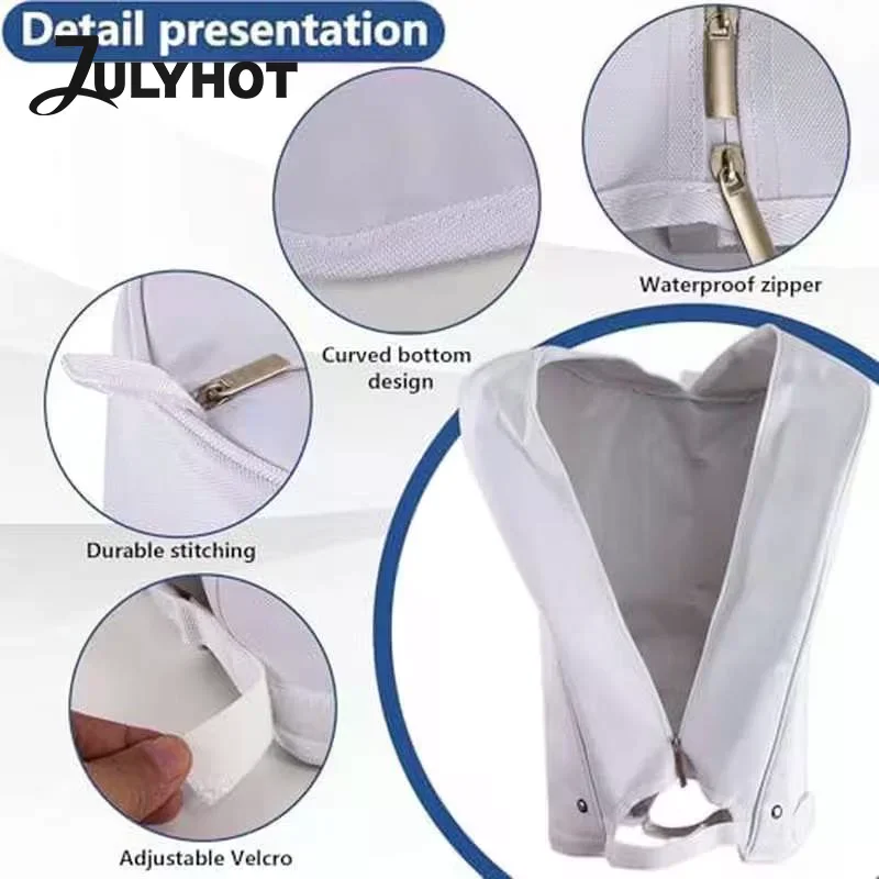 1Pcs Portable Golf Bag Rain Cover Dustproof Rain Hood Club Protector For Golf Bag And Carry Cart Stand Bag
