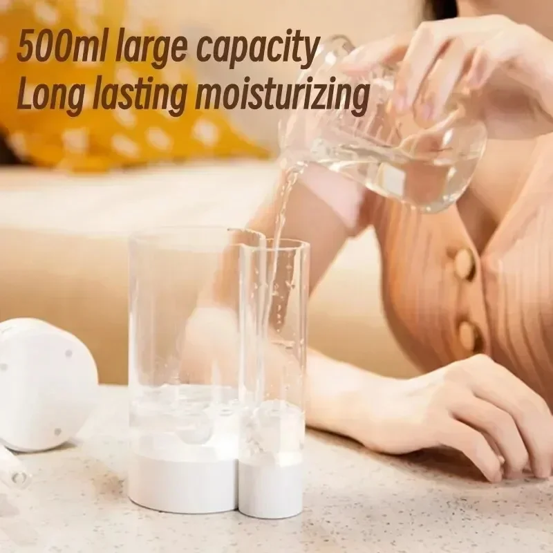 خرطوم المياه المرطب الهواء المرطب المنزل مكتب USB شحن مرطب المنزل الملونة