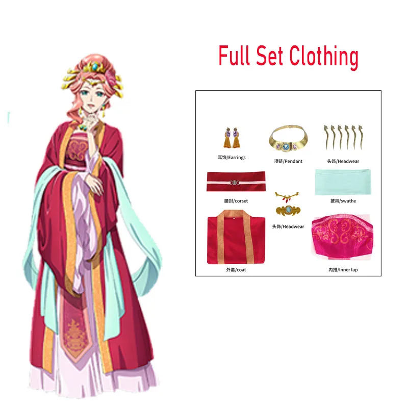 The Apothecary Diaries Maomao Hanfu Cosplay Outfits rosa Version – de