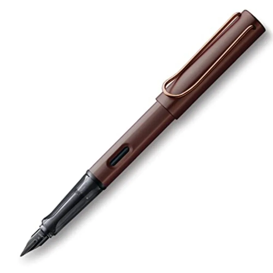 

L90-M Fountain Pen Medium Medium Point Lux Maroon L90-M Compatible Genuine Imported Product Size: 0.5 x 0.5 x 5.4 inches 14 x 1
