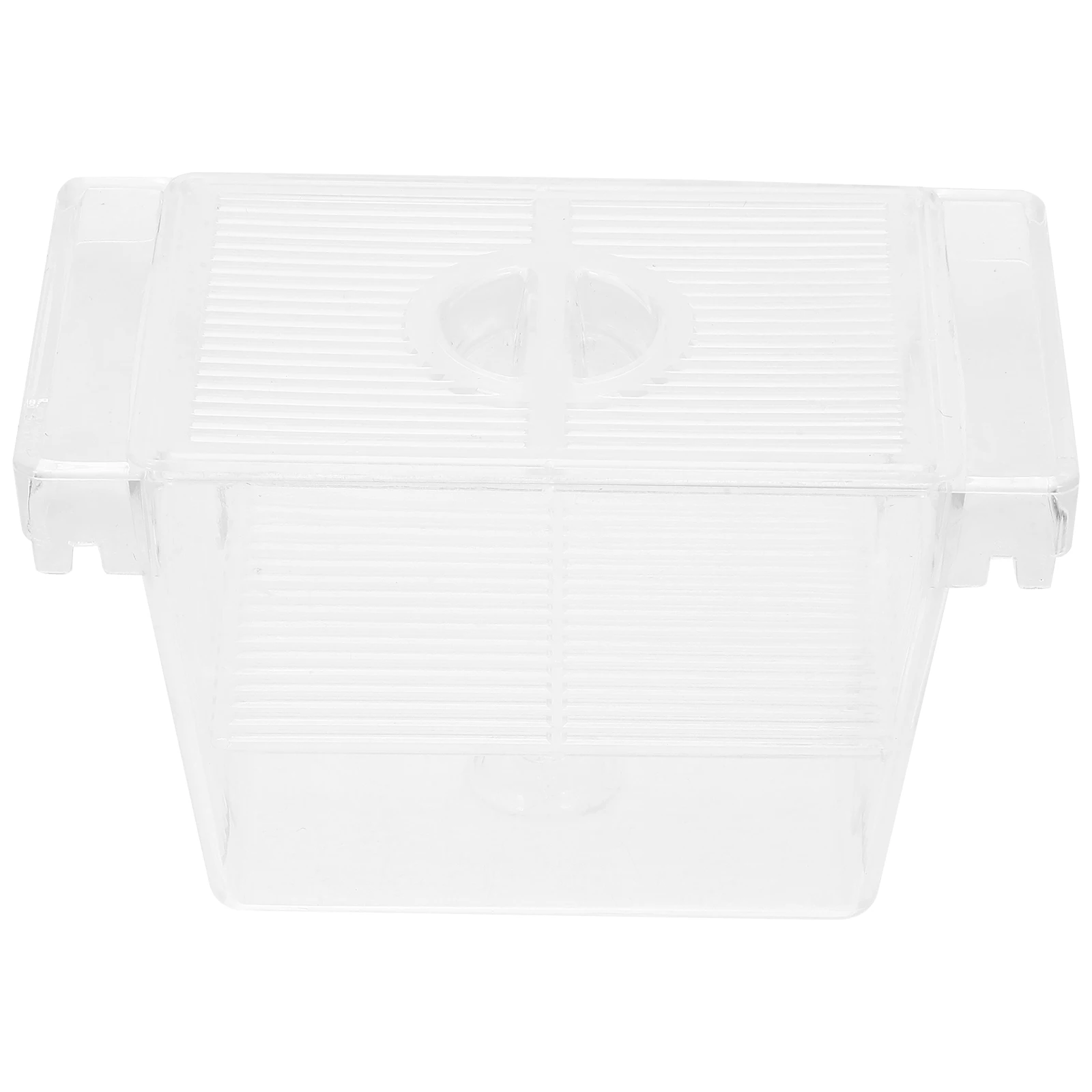 

Fish Incubation Box Transparent Acrylic Aquarium Fry Hatching Nursery For Betta Shrimp Turtle Breeding Isolation Separator Case
