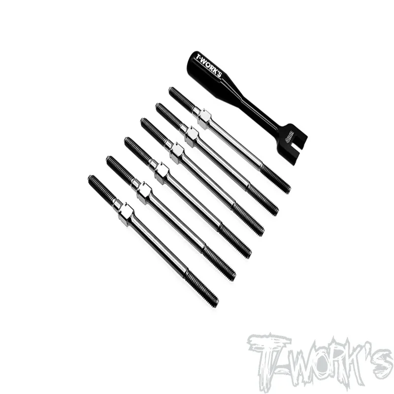 

Original T works TB-249 64 Titanium Turnbuckle Set ( For Xray XB2'21/XB2C'23/XB2D'23)ssional Rc part