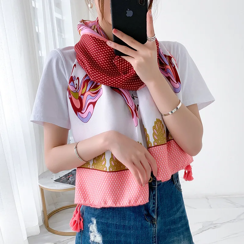 Women Prevent Bask In Summer Scarf Lady Luxury  Ethnic Style Shawl Cotton Linen Photographic Capes Female Scarves Bufanda Mujer