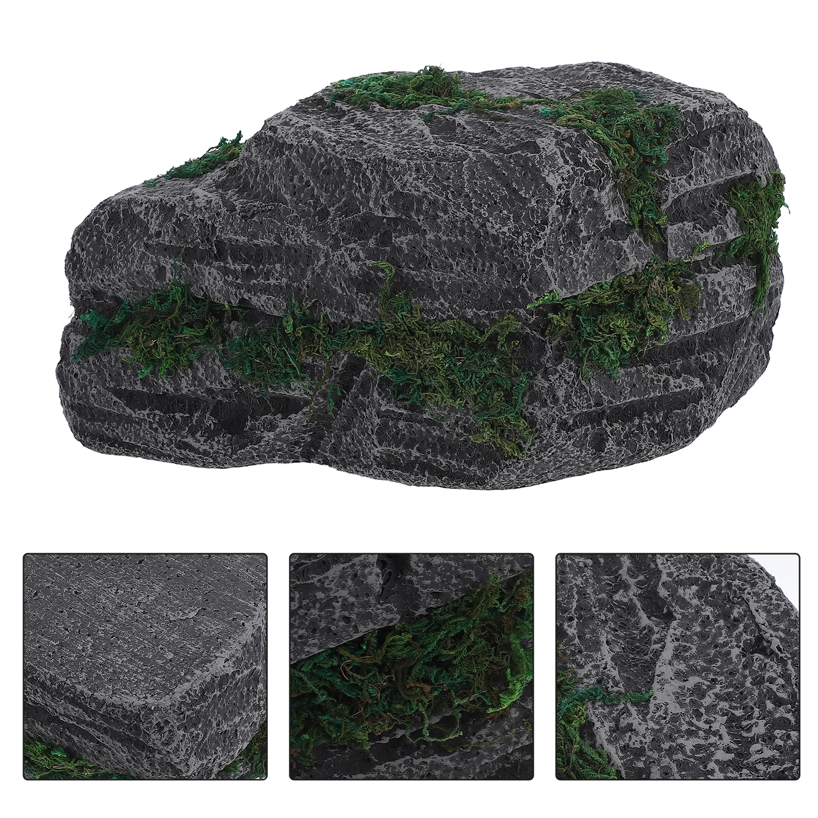 

Lightweight Faux Stone Artificial Rock Fake Stone Prop for Wedding Stage Film Set Garden Landscape Decorative Vase Filler Table