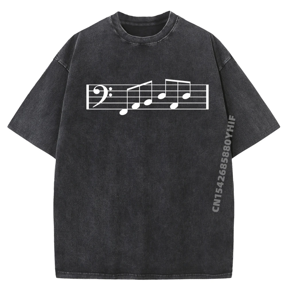 

Mens Bass Clef Fab Dad Music Notes Fabulous Father Funny Shirt Woman Unisex Washed Tshirts Men HOLIDAYS