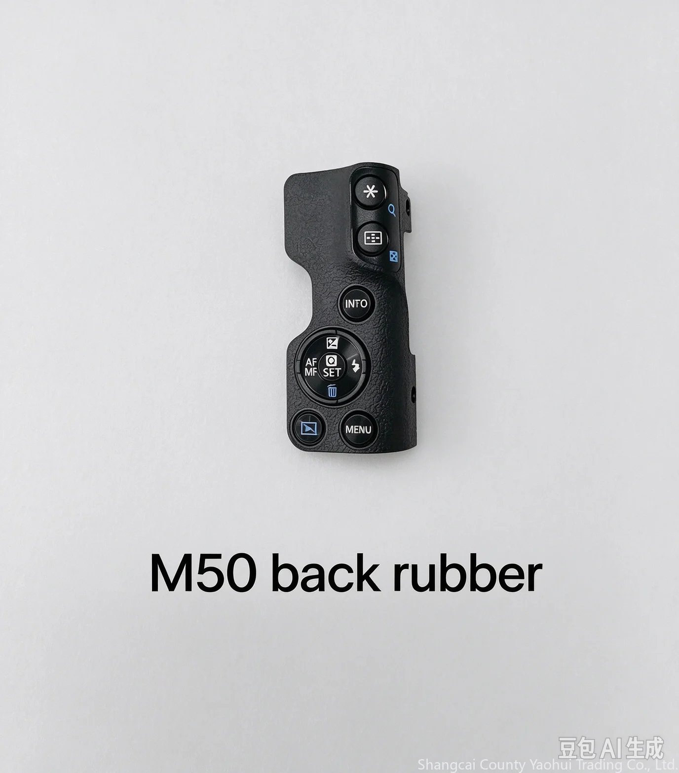 For Canon M50 I/II black, back case menu button, thumb skin 2227, brand new original, genuine