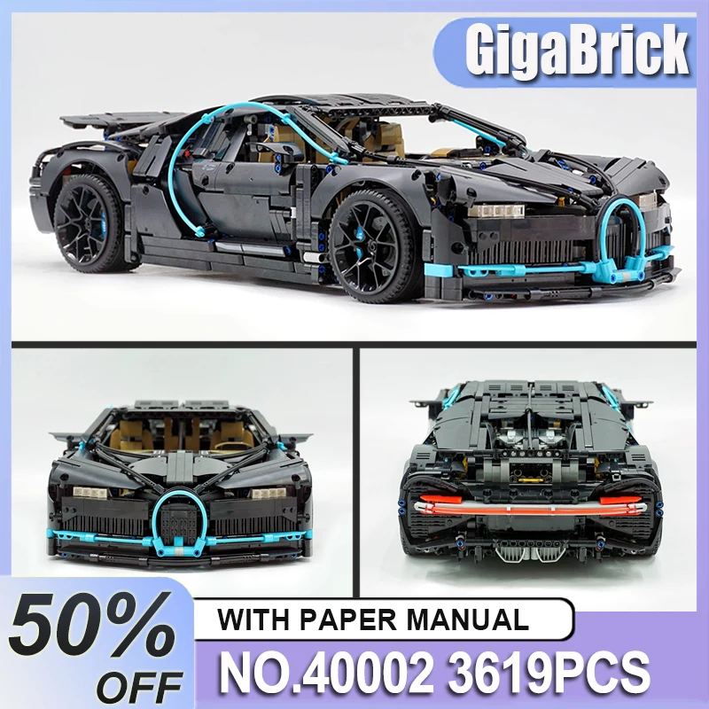 

Новый 40002 MOC, высококачественный технический суперспортивный автомобиль, модель гиперкар R8 SpyderR, строительные блоки, кирпичи, головоломки, игрушки, Рождественский подарок для ребенка