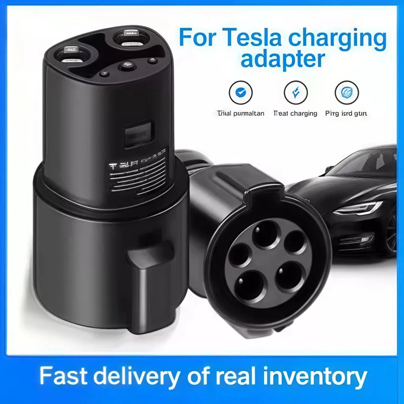 

Electric Vehicle Adapter Charging Type1 J1772 For Tesla Model X Y 3 S For EV Charger Connector Conversion Gun Socket