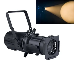 150W Professional Video Light Dmx Zoom 15Degree 26Degree 36Degree Ellipsoidal Profile Spotlight for Theater Wedding Fashion Show
