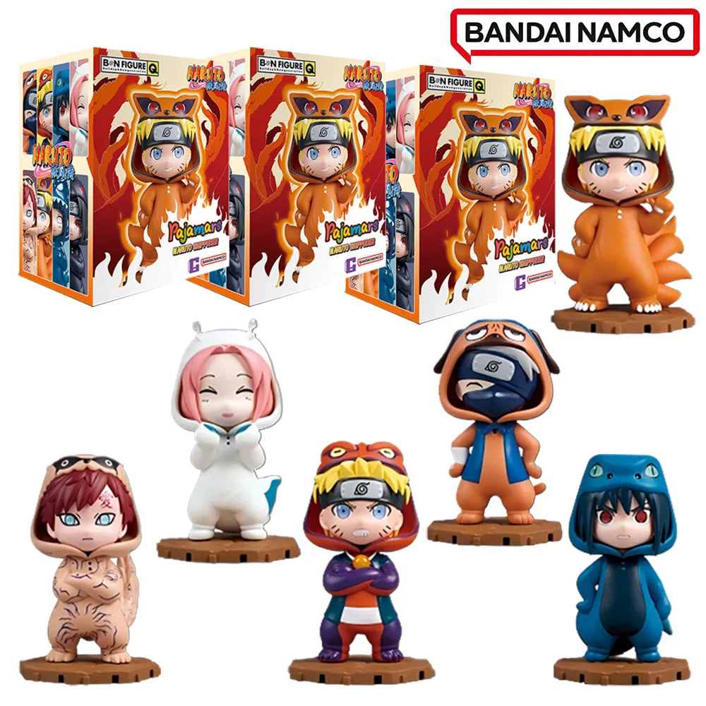 

Новая официальная серия пижам Bandai Naruto, слепая коробка, Хатаке Какаши, фигурка персонажа, модель, орнамент, декор, подарки для любителей аниме
