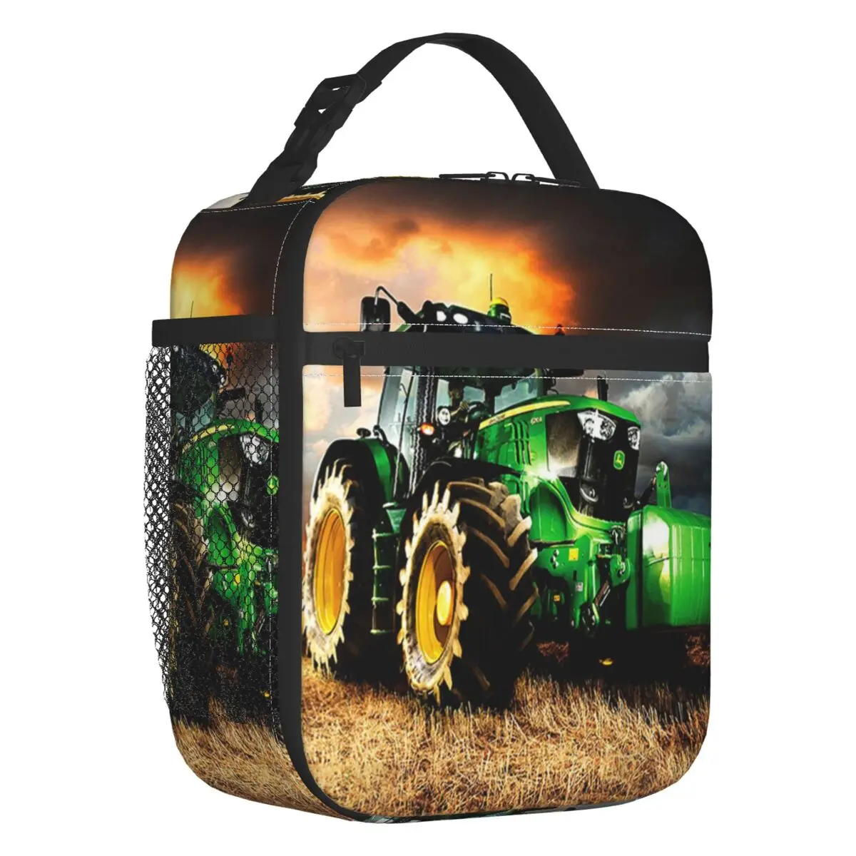 Tractor Insulated Lunch Bag for Women Leakproof Thermal Cooler Bento Box Office Work School