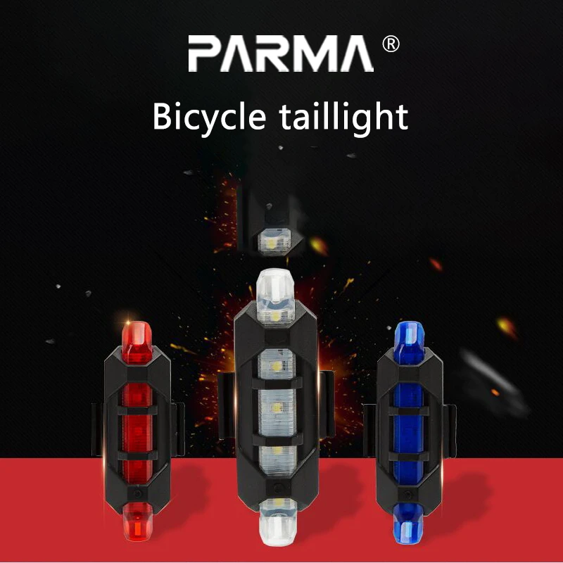 أضواء القيادة، المصابيح الخلفية، شحن USB، المركبات الكهربائية، الدراجات الجبلية الليلية، معدات ركوب الدراجات في الهواء الطلق، الخلفية والخلفية #1