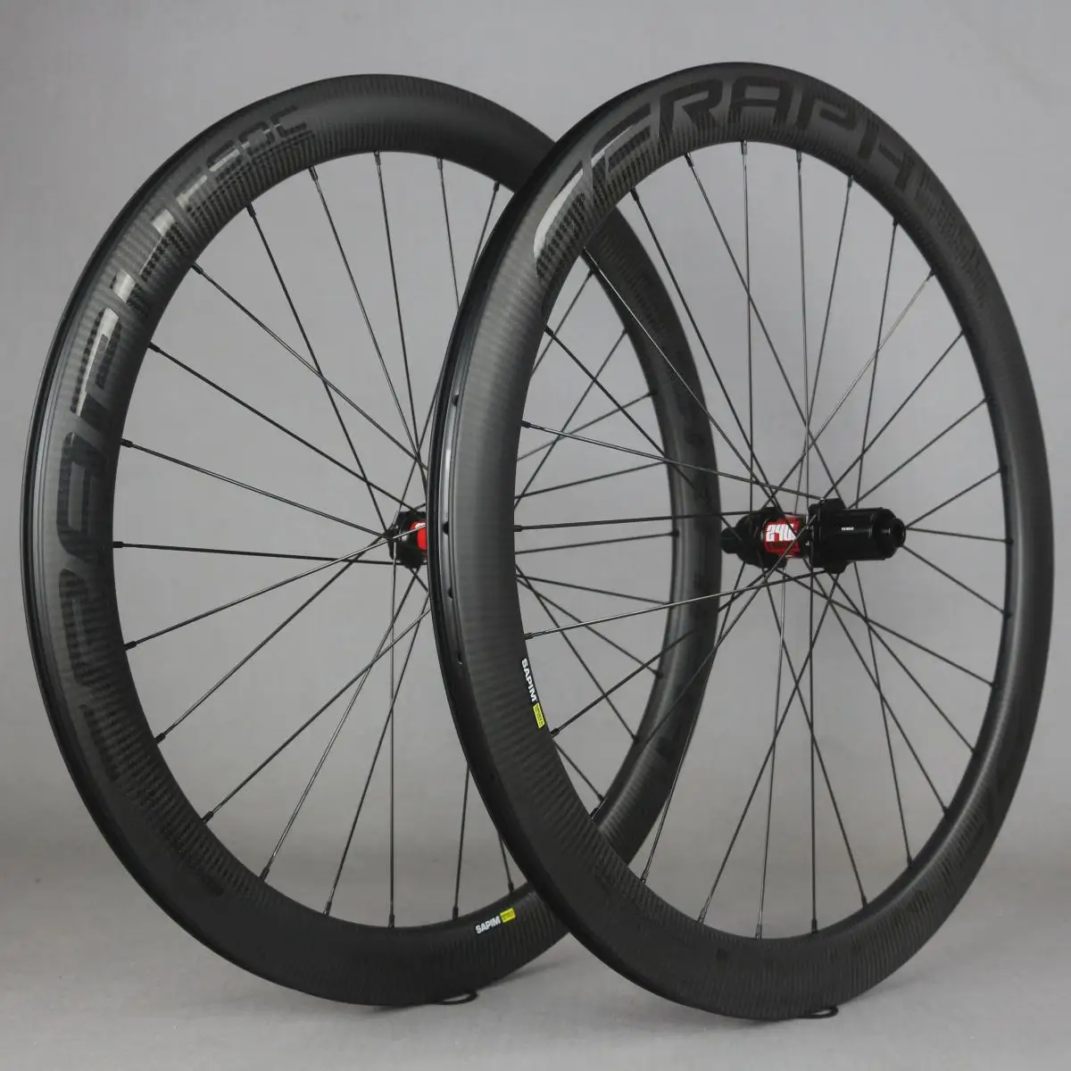 Dt240s Flower-Drum 50C Barrel Shaft Disc Brake Road Bicycle Wheelset 700 C3K Twill Carbon Cutter Wheel Set