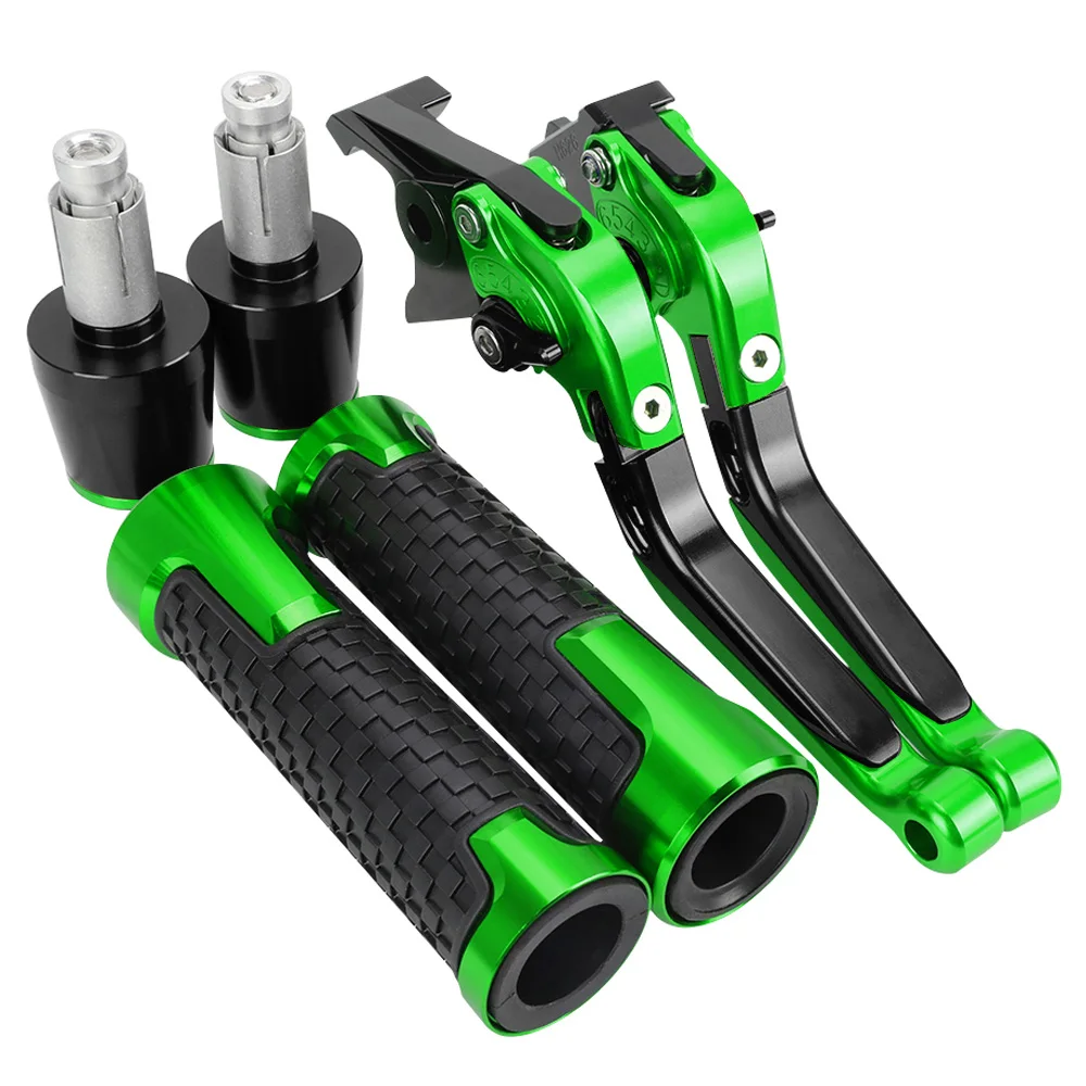 

For KAWASAKI Z1000 2007 2008 2009 2010 2011 2012 2013 2014 2015 2016 Brake Clutch Levers 7/8"22MM Handlebar Grips Ends Plugs