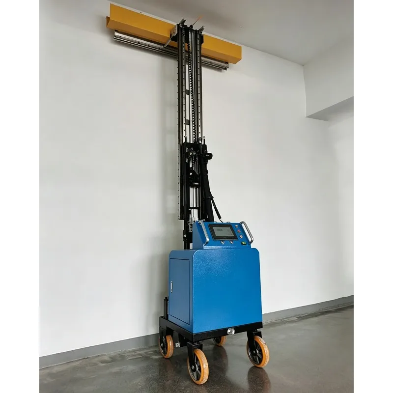 2026 Hot Sale Wall Plastering Render Machine for Villa Renovation, Auto‑Leveling Indoor Cement Mortar Wall Smoothing Robot Tool