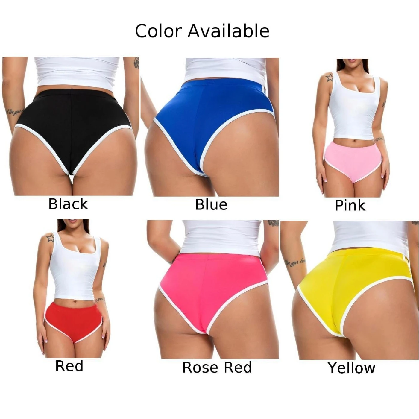 Briefs Shorts Hot Pants Running Sports Summer Women's Workout Anti Cellulite Booty Casual Exercise Fitness Gym