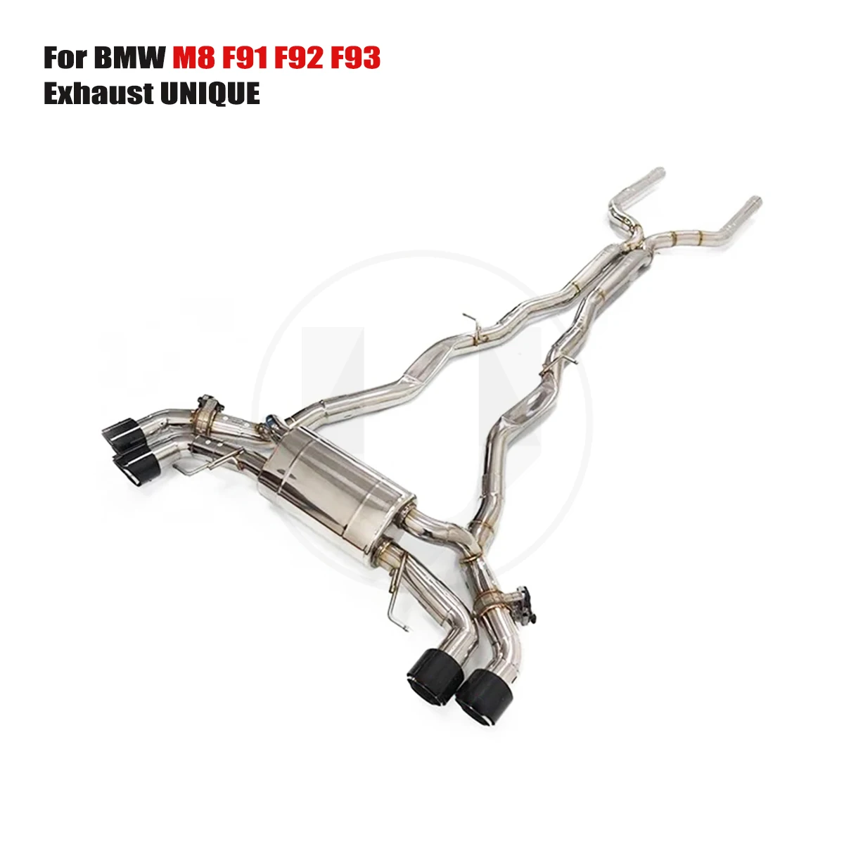 UNIQUE Designs 2019-2023 BMW F91 F92 F93 M8 4.4T T304 stainless steel sports Valved  Exhaust System